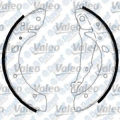 VALEO 562773 Arka Fren Balatasi Pabuc Avensis 1.6/1.8/2.0 D 97 -  ####